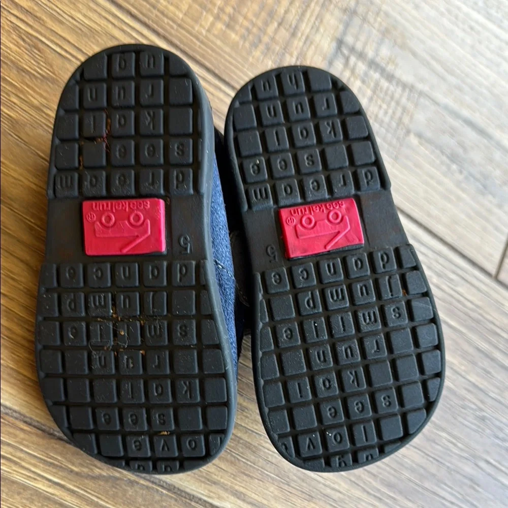 Navy Blue Kids Shoes